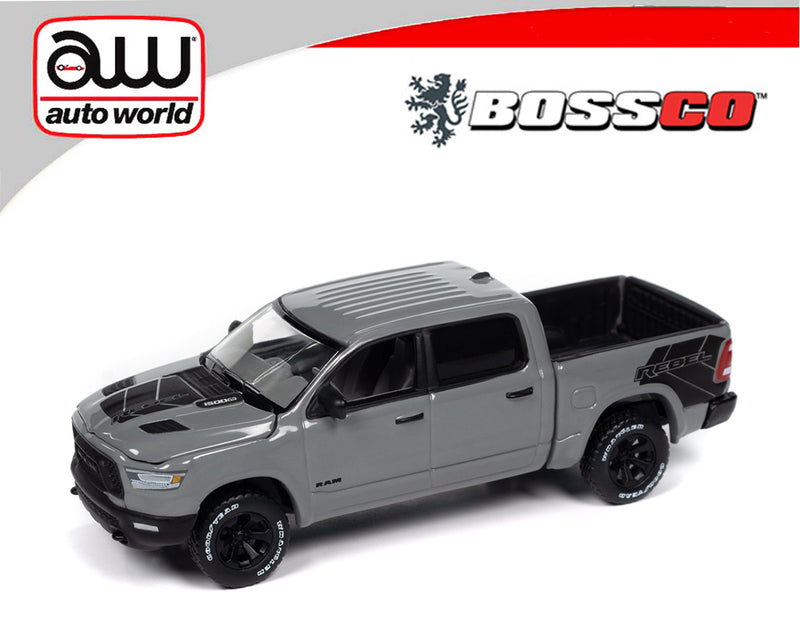 AUTO WORLD - 2023 DODGE RAM REBEL LUNAR EDITION "GREY"