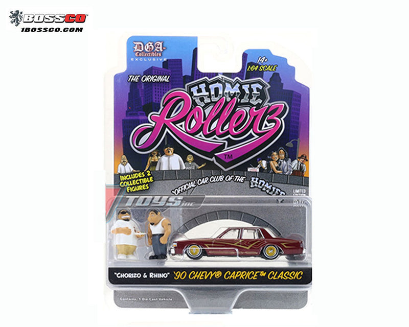GREENLIGHT X DGA HOMIE ROLLERZ 1990 CHEVROLET CAPRICE