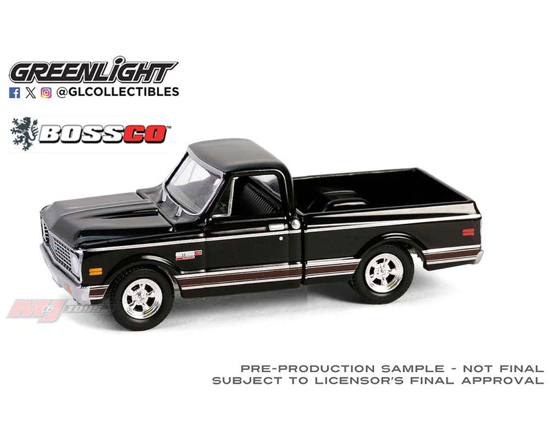 GREENLIGHT - 1972 CHEVROLET CHEYENNE C10 "BLACK"
