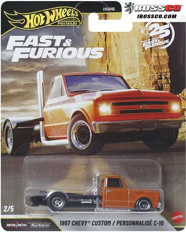 HOT WHEELS - 1967 CHEVY CUSTOM 2026 F&F 25TH ANNIV.