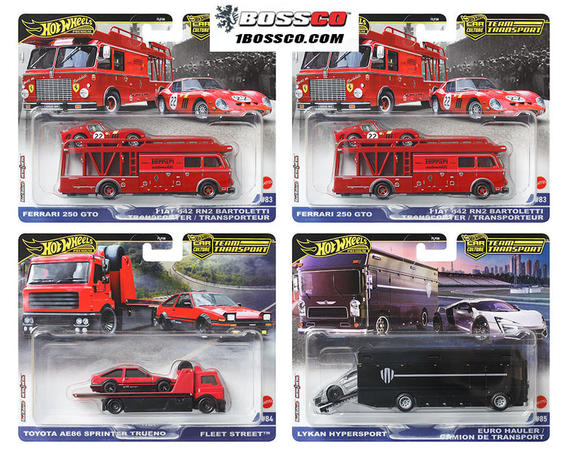 HOT WHEELS - TEAM TRANSPORT 2025 "H" ASSORTMENT
