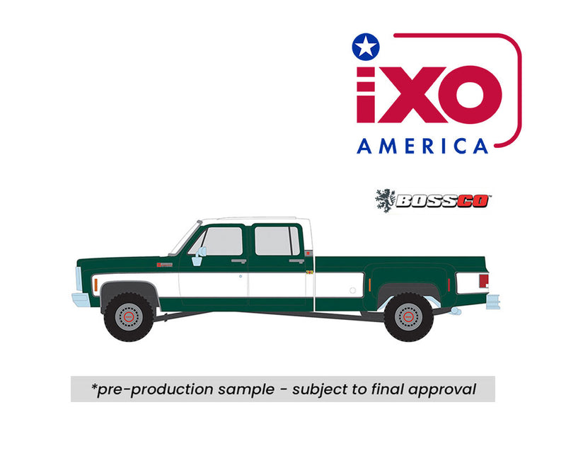 IXO '78 CHEVROLET SILVERADO K30 CREW CAB "GREEN" ***PRE ORDER