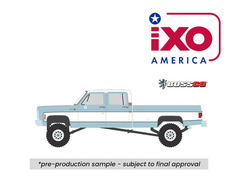 IXO '78 CHEVROLET SILVERADO K30 CREW CAB"BLUE" ***PRE ORDER