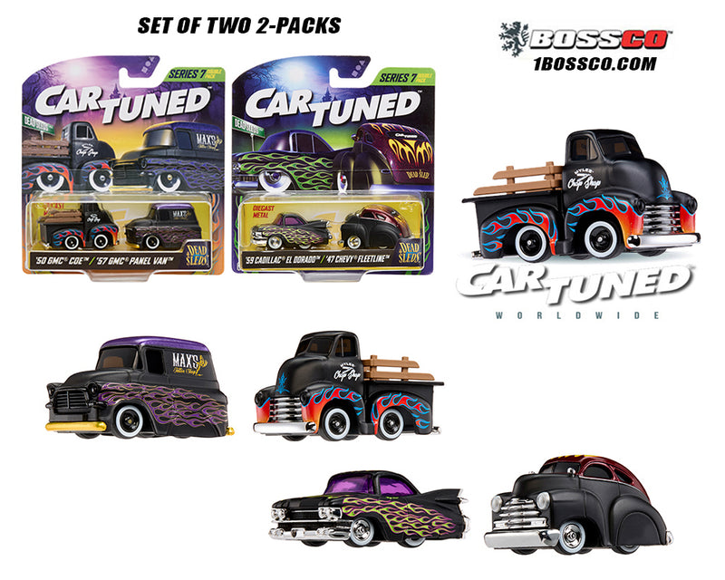 MGA 1/64 CAR TUNED SERIES 7 "DEAD SLEDS" SET of TWO (2 PACKS)