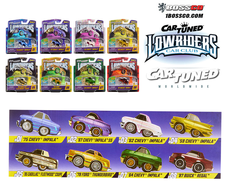 MGA 1/64 CAR TUNED LOWRIDERS SERIES 3 ASSORTMENT *** PRE ORDER