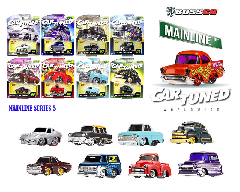 MGA 1/64 CAR TUNED MAINLINE SERIES 5 2025 ASSORTMENT