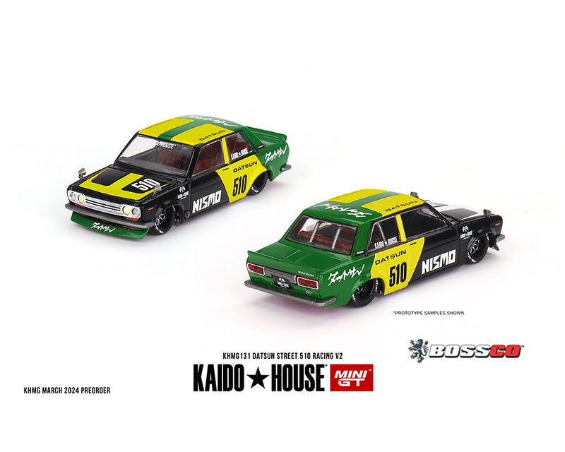 MINI GT - KAIDO HOUSE X DATSUN STREET 510 "RACING"
