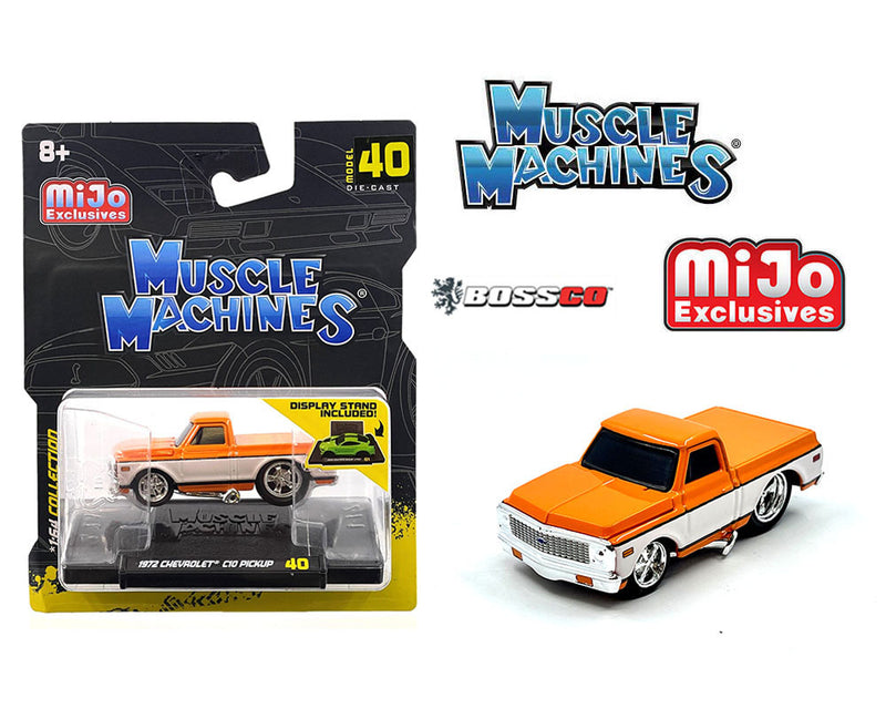 MUSCLE MACHINES 1972 CHEVROLET C10 "ORANGE"