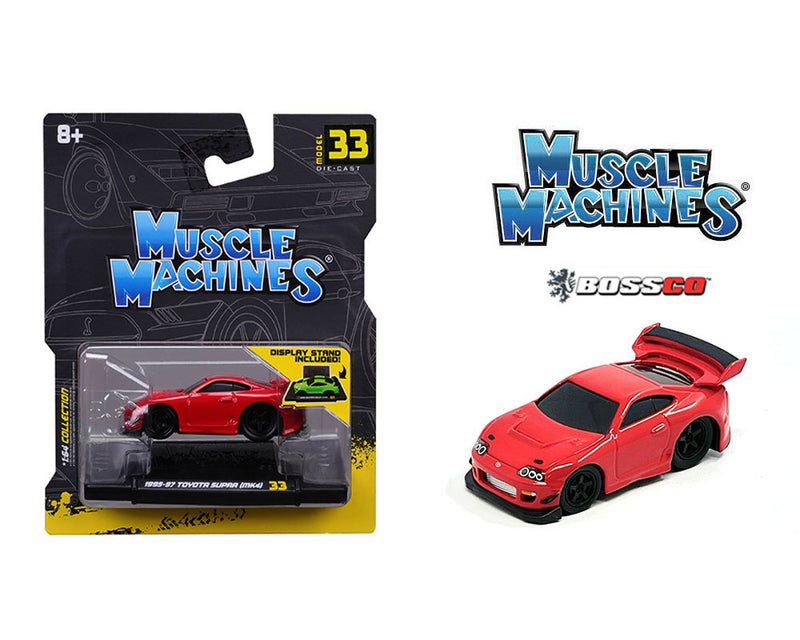 MUSCLE MACHINES 1995 TOYOTA SUPRA (MK4) "RED"