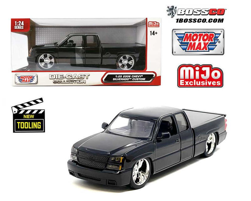 MOTOR MAX - 1/25 2006 CHEVROLET SILVERADO "BLACK"