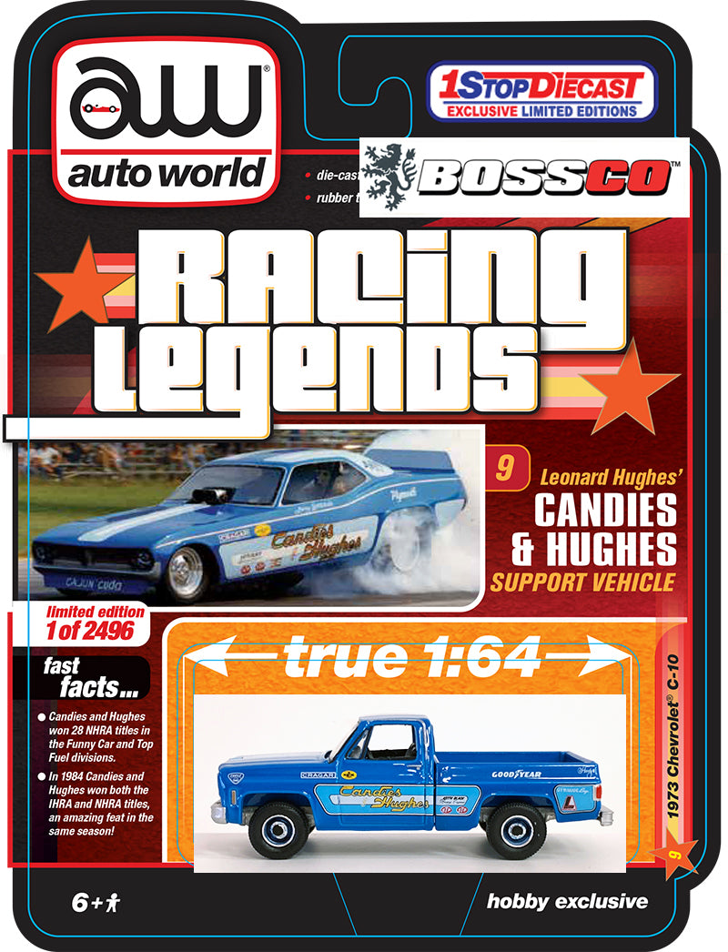 AUTOWORLD - '73 CHEVY C10 "CANDIES & HUGHES"