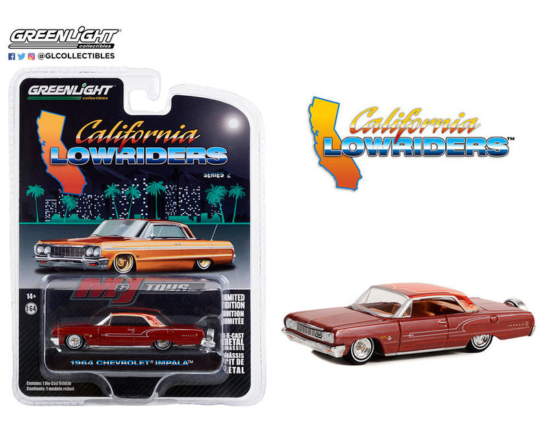 GREENLIGHT - '64 CHEVROLET IMPALA LOWRIDER (COPPER BROWN)