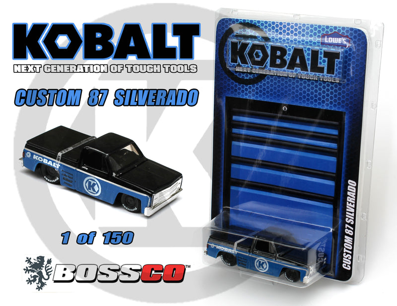 MAISTO - BOSSCO CUSTOM KOBALT '87 SILVERADO