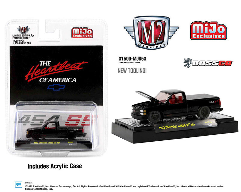 M2 '92 CHEVROLET C1500 454SS "BLACK"