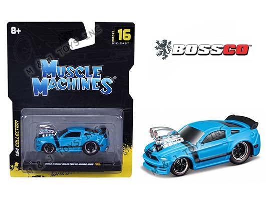 MAISTO MUSCLE MACHINES 2013 MUSTANG BOSS 302