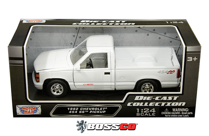 MOTOR MAX - 1/24 1992 CHEVROLET 454 SS "WHITE"