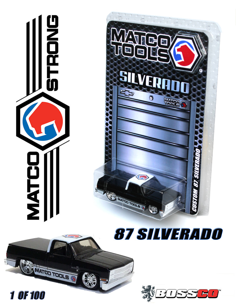 MAISTO - BOSSCO CUSTOM MATCO TOOLS '87 SILVERADO