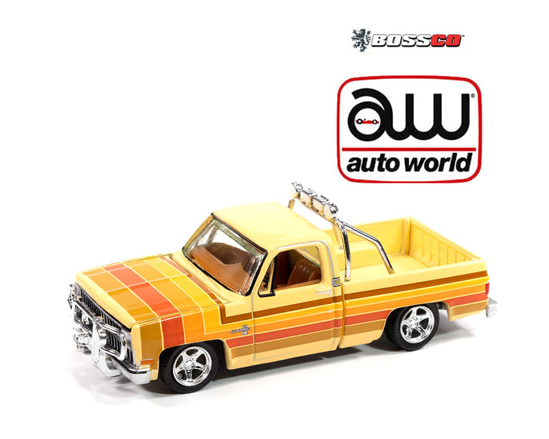 AUTO WORLD - 1981 CHEVROLET SILVERADO "CREAM" ***PRE ORDER