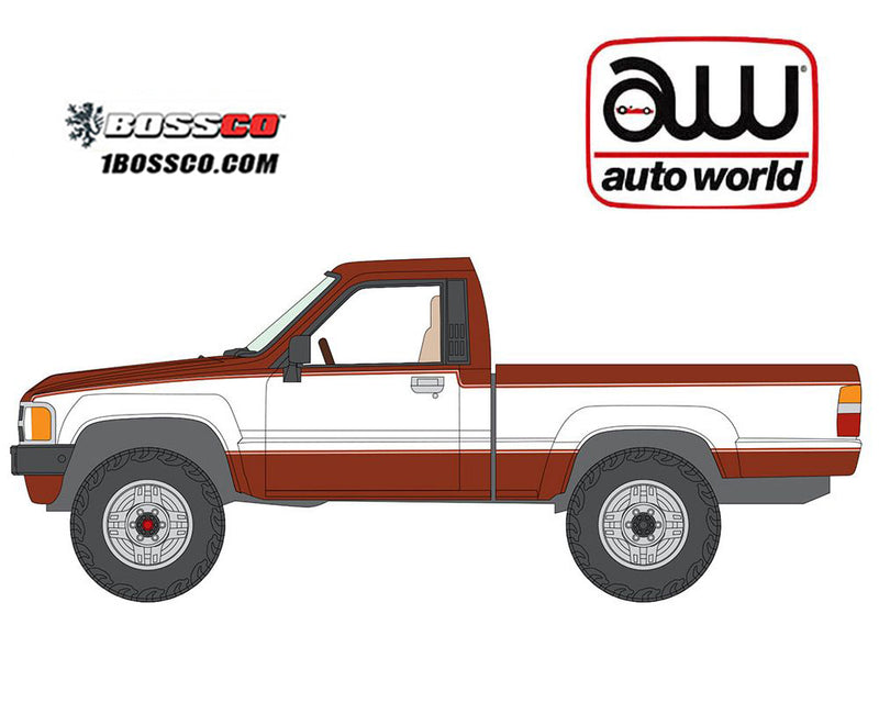 AUTO WORLD - '84 TOYOTA SR5 PICKUP "COPPER" *** PRE ORDER