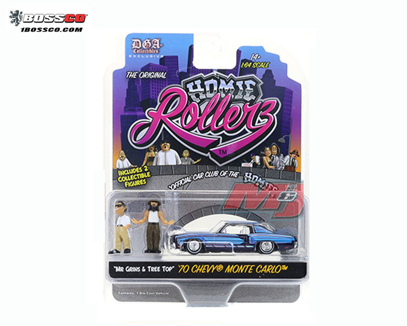 GREENLIGHT X DGA HOMIE ROLLERZ 1970 CHEVROLET MONTE CARLO *** PRE ORDER