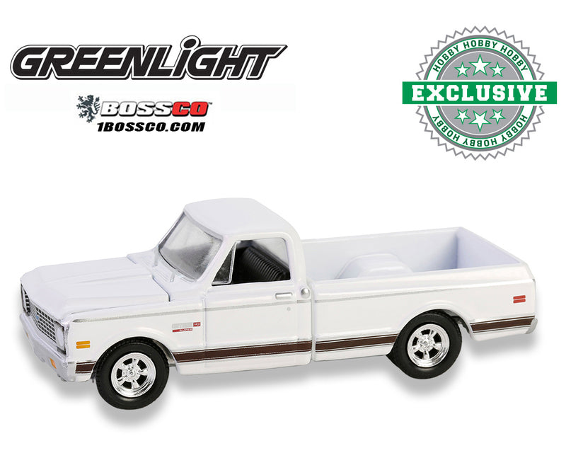GREENLIGHT - 1972 CHEVROLET CHEYENNE C10 "WHITE" ***PRE ORDER