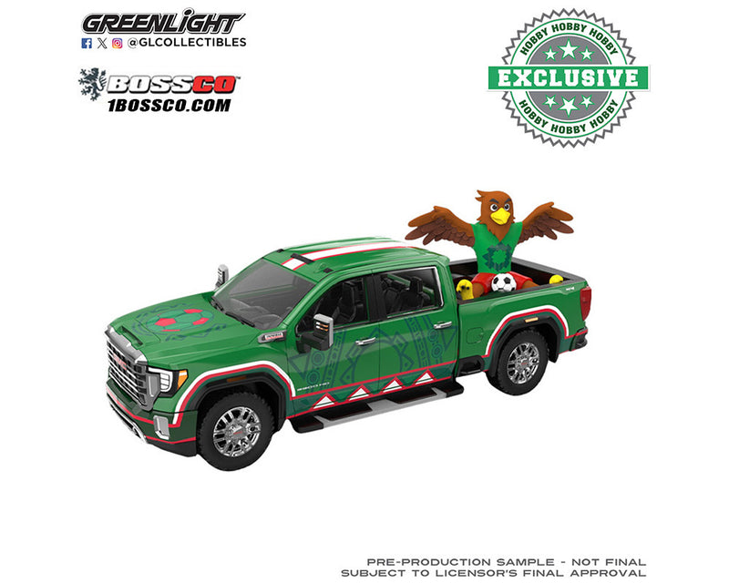 GREENLIGHT - 2022 GMC SIERRA 3500 HD "INTL SOCCER MEXICO" ***PRE ORDER