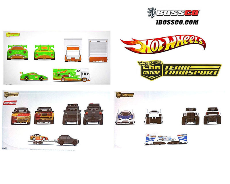 HOT WHEELS -  TEAM TRANSPORT 2026 "M" ASSORTMENT ***PRE ORDER