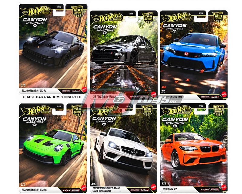 HOT WHEELS - CAR CULTURE 2027 C "CANYON WARRIORS" (SET of 5) *** PRE ORDER