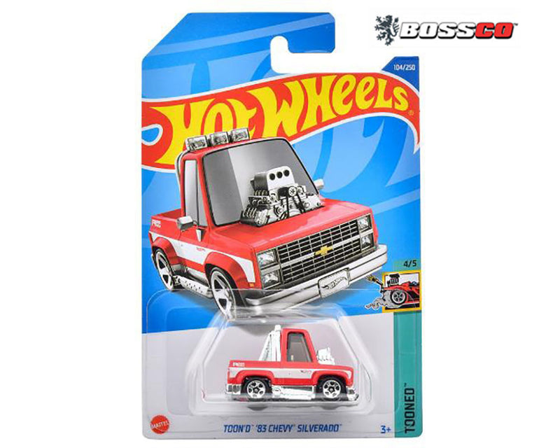 HOT WHEELS -  TOONED '83 CHEVY SILVERADO