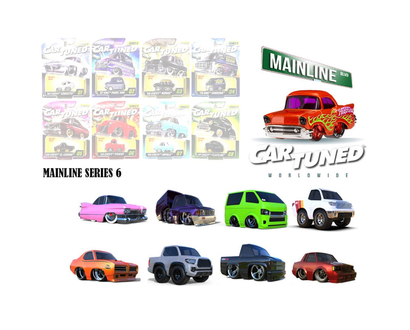 MGA 1/64 CAR TUNED MAINLINE SERIES 6 2025 ASSORTMENT ***PRE ORDER