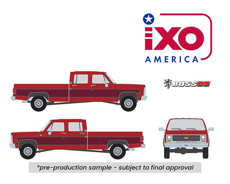 IXO '79 CHEVROLET SCOTTSDALE "RED" ***PRE ORDER