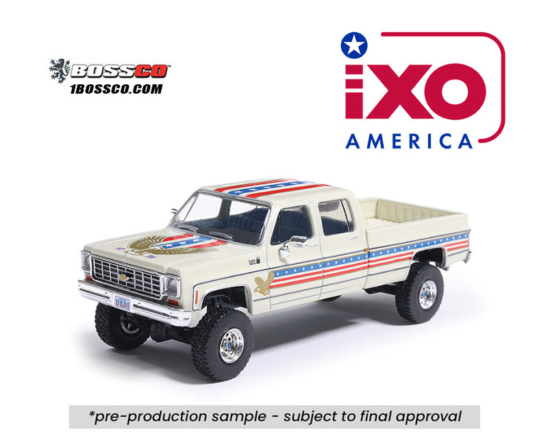 IXO '76 CHEVROLET CUSTOM DELUXE K30 FLEETSIDE "250TH"
