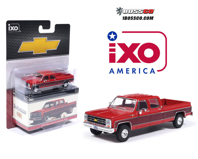 IXO '79 CHEVROLET SCOTTSDALE "RED"