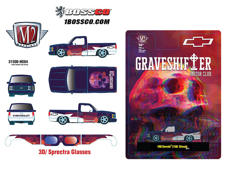 M2 '90 CHEVROLET C1500 SILVERADO "3D SPECTRA GLASSES" ***PRE ORDER
