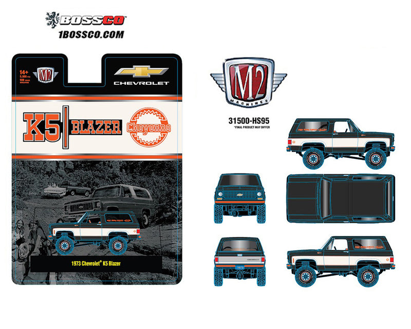 M2 '73 CHEVROLET K5 SPECIAL EXITION "BLACK" ***PRE ORDER