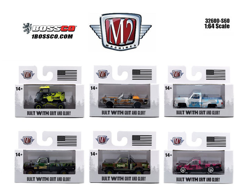 M2 DETROIT MUSCLE REL #60 ASSORTMENT "SET of 6"