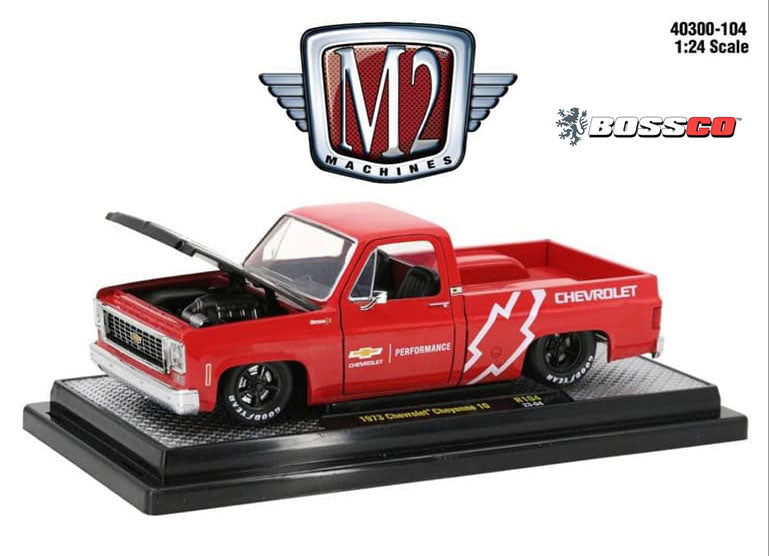 M2 1/24 '73 CHEVY CHEYENNE 10 "RED"