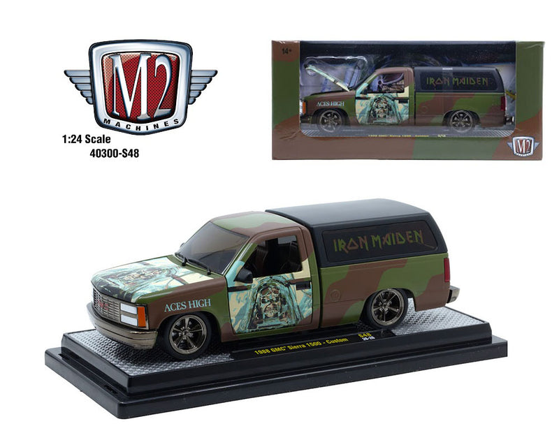 M2 1/24 '88 GMC SIERRA 1500 CUSTOM "IRON MAIDEN" ***PRE ORDER