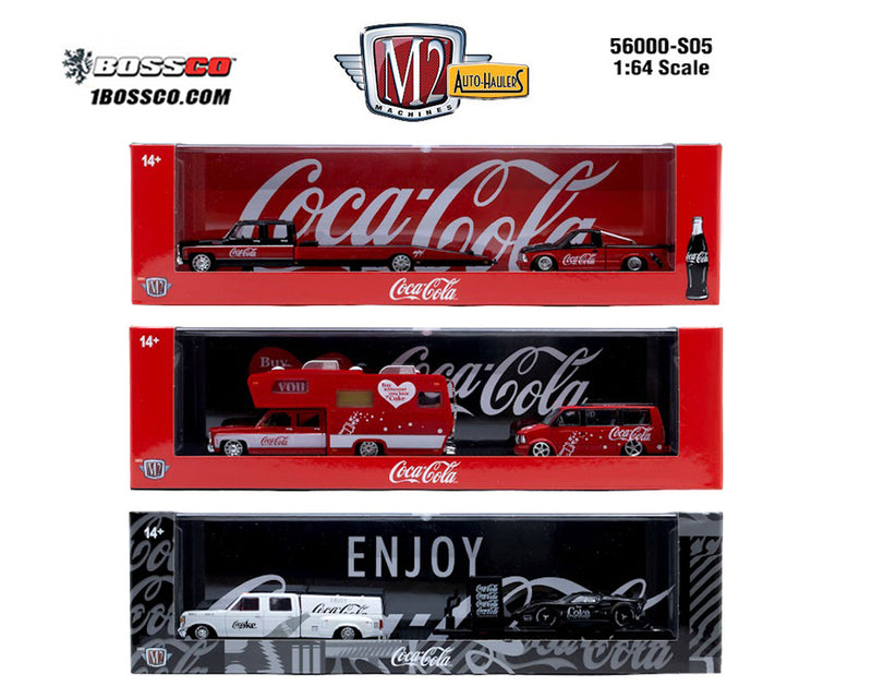 M2 AUTO-HAULERS COCA COLA REL. S05 (SET of 3) ***PRE ORDER