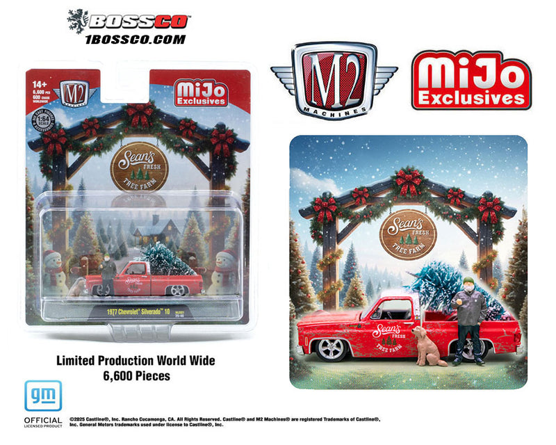 M2 '77 CHEVROLET SILVERADO 10 "SEAN'S TREE FARM" ***PRE ORDER***