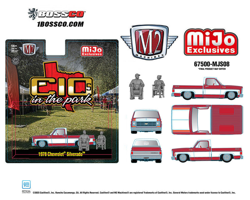 M2 '78 CHEVROLET SILVERADO "2026 C10'S in the PARK ***PRE ORDER