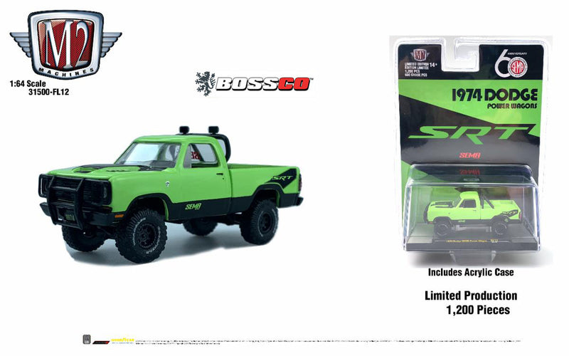 M2 '74 DODGE W200 POWER WAGON "SEMA 2023" *** PRE ORDER ***