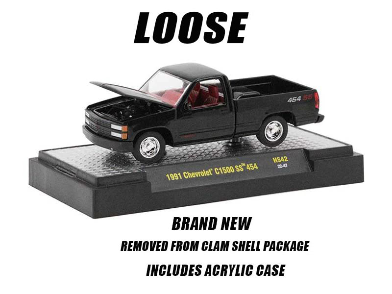 M2 '91 CHEVROLET C1500 454 SS HOBBY EXCLUSIVE "BLACK" ***LOOSE