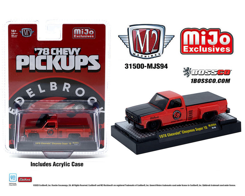 M2 '78 CHEVROLET CHEYENNE SUPER 30 "EDELBROCK"