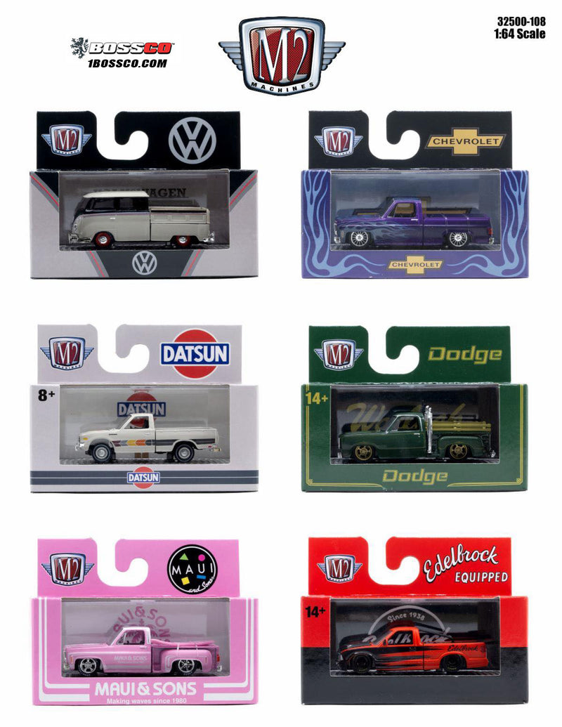 M2 AUTO-THENTICS REL. #108  "SET of 6"