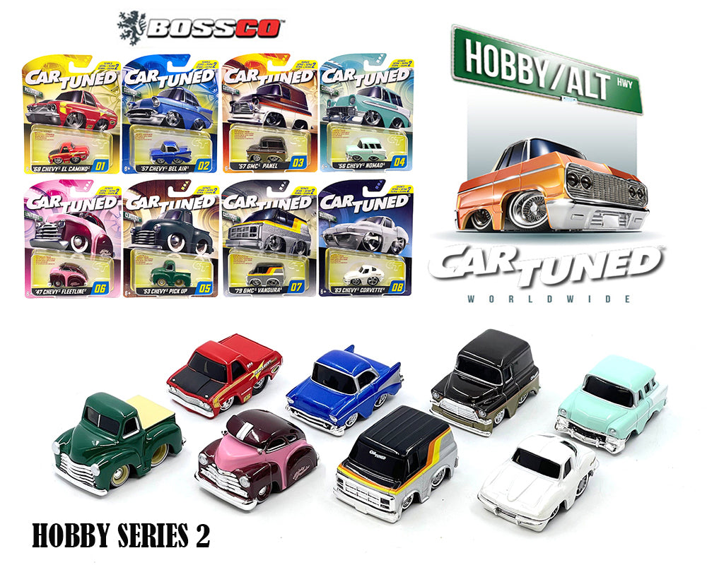 ミニカー CARTUNED 1:64 SERIES 2 CarTuned 1:64 Series 2 Hobby Alternate Assortment 2024