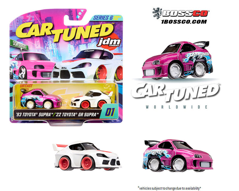 MGA 1/64 CAR TUNED SERIES 6 "SICK SUPRAS" (2 PACK)