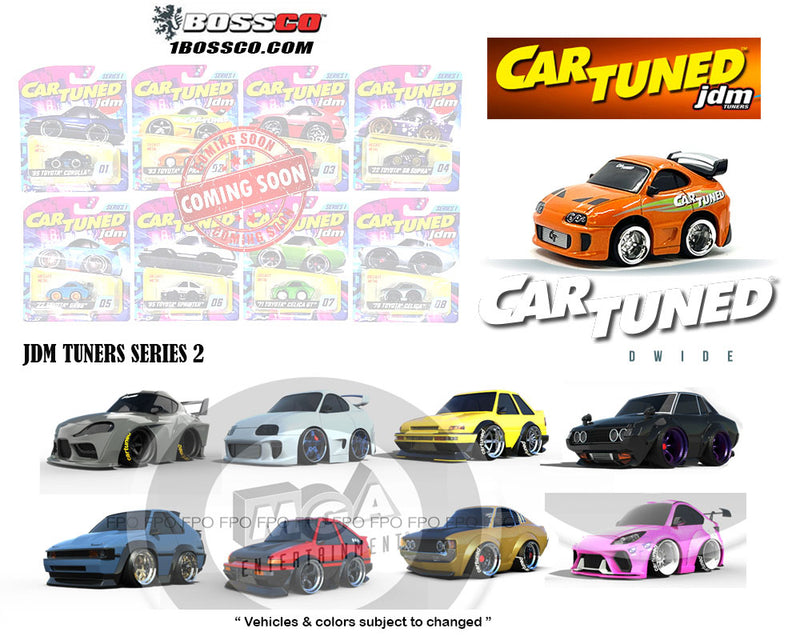 MGA 1/64 CAR TUNED JDM TUNERS SERIES 2 ASSORTMENT *** PRE ORDER