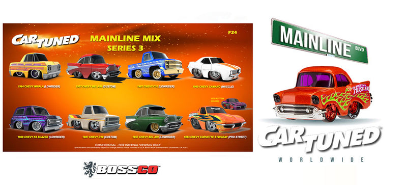 MGA 1/64 CAR TUNED MAINLINE SERIES 3 2025 ASSORTMENT
