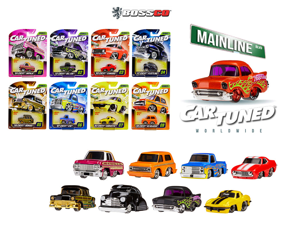 CAR TUNED 1:64 シリーズ1 7台セット シボレー CAR TUNED 1:64 シリーズ1 7台セット シボレー CARTUNED CAR